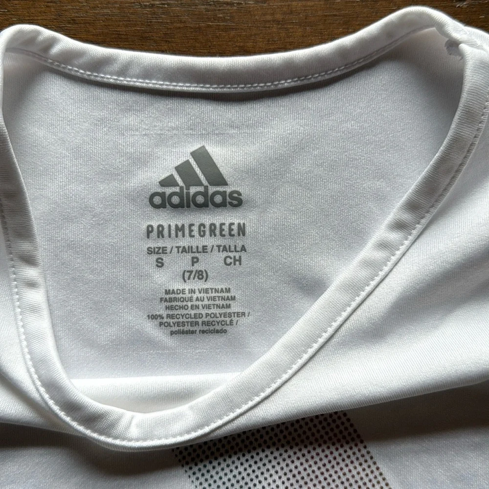 Size S 7/8 Adidas Aeroready quick dry athletic tee